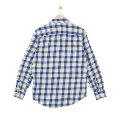 Mens Plaid Shirt Long Sleeve Custom Fit