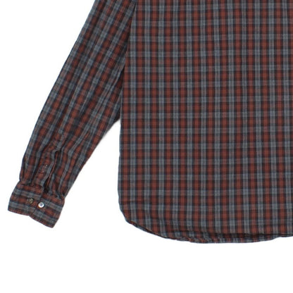 Mens Plaid Shirt Long Sleeve