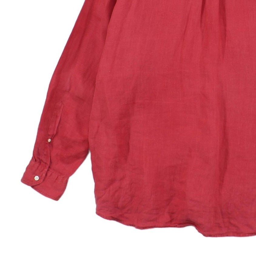 Mens Linen Shirt Long Sleeve
