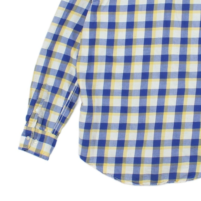 Mens Plaid Shirt Long Sleeve Custom Fit