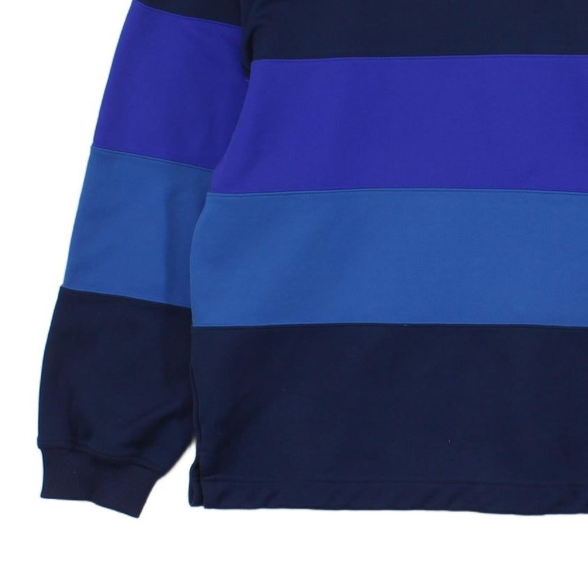 Mens Spell Out Sweatshirt Colour Block Long Sleeve