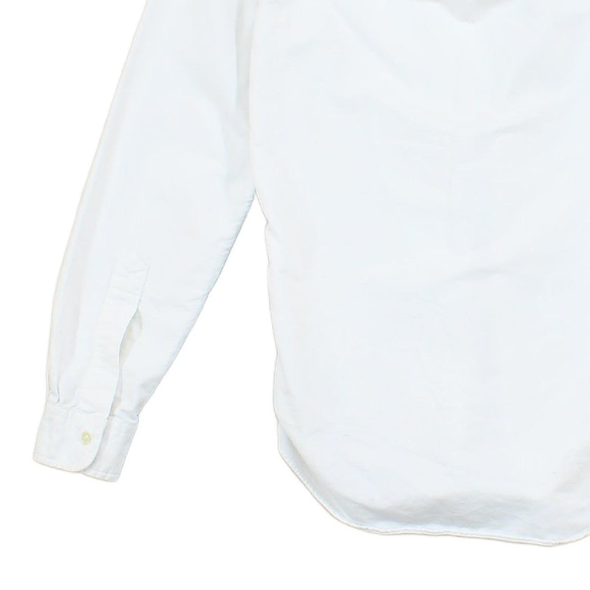 Mens Oxford Shirt Slim Fit Long Sleeve Button Down