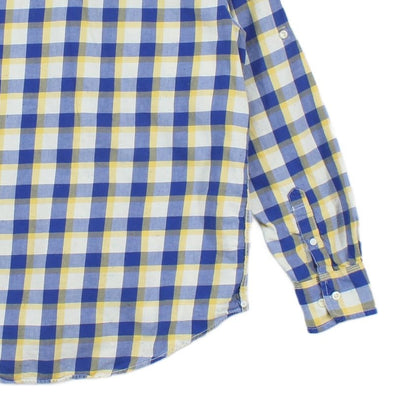 Mens Plaid Shirt Long Sleeve Custom Fit