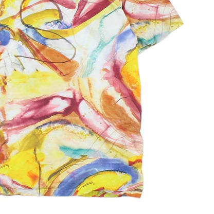 Mens Patterned Shirt Relaxed Fit Short Sleeve