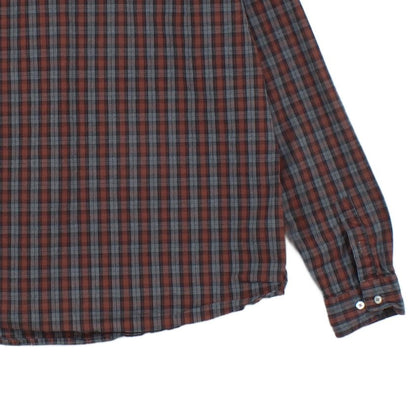 Mens Plaid Shirt Long Sleeve