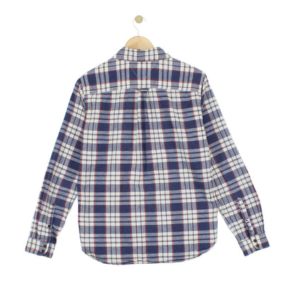 Mens Plaid Shirt Long Sleeve Regular Fit