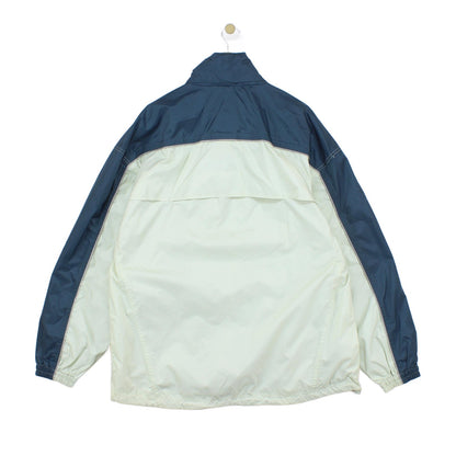 Mens 1/4 Zip Waterproof Jacket Retro Oversized