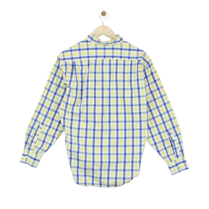 Mens Plaid Shirt Long Sleeve