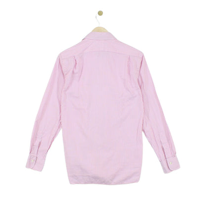 Mens Striped Shirt Long Sleeve Classic