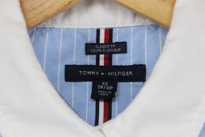 Womens Striped Shirt Embroidered
