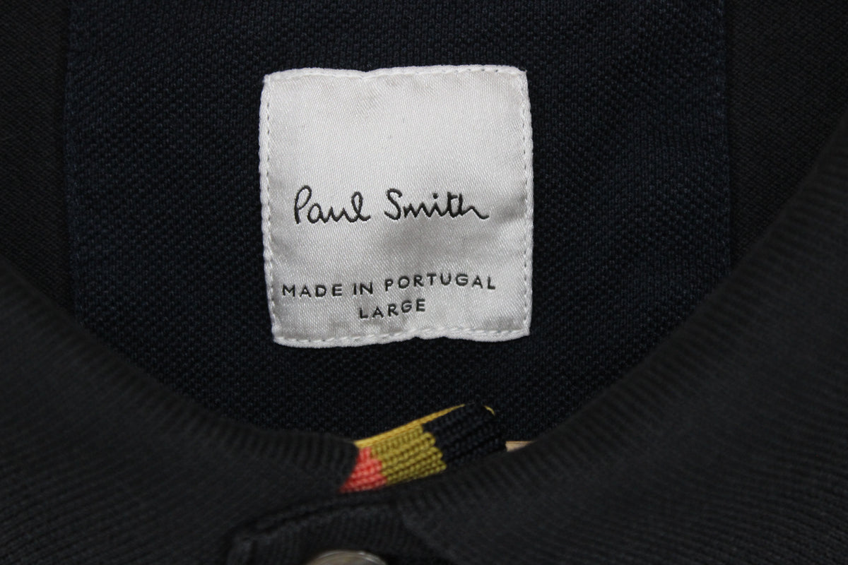 Mens Polo Shirt Made In Portugal Short Sleeve Collared