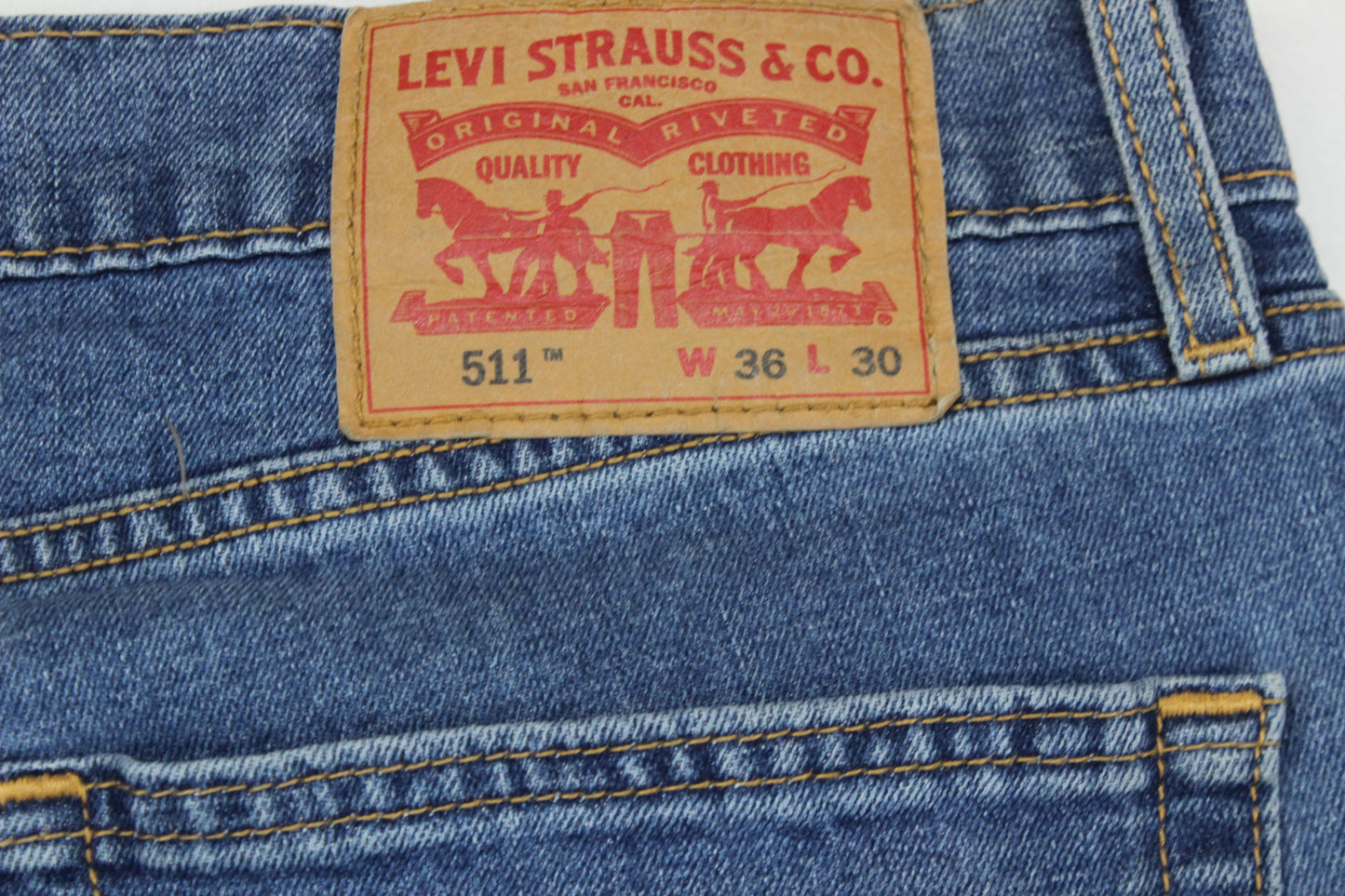 Mens 511 Jeans Slim Fit Denim