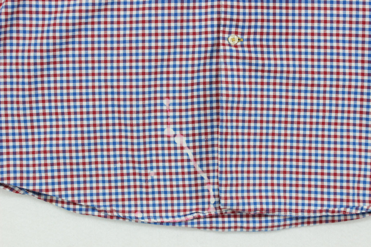 Mens Check Shirt Stretch Long Sleeve Tailored Fit