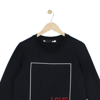 Womens Dress Sweatshirt Logo Long Sleeve Floral