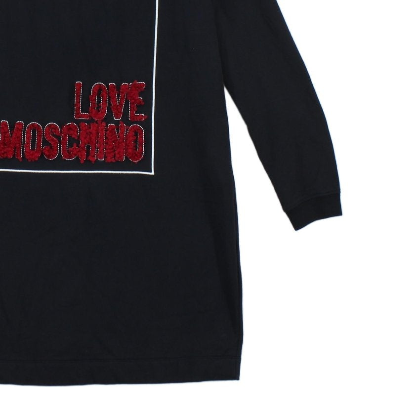 Womens Dress Sweatshirt Logo Long Sleeve Floral