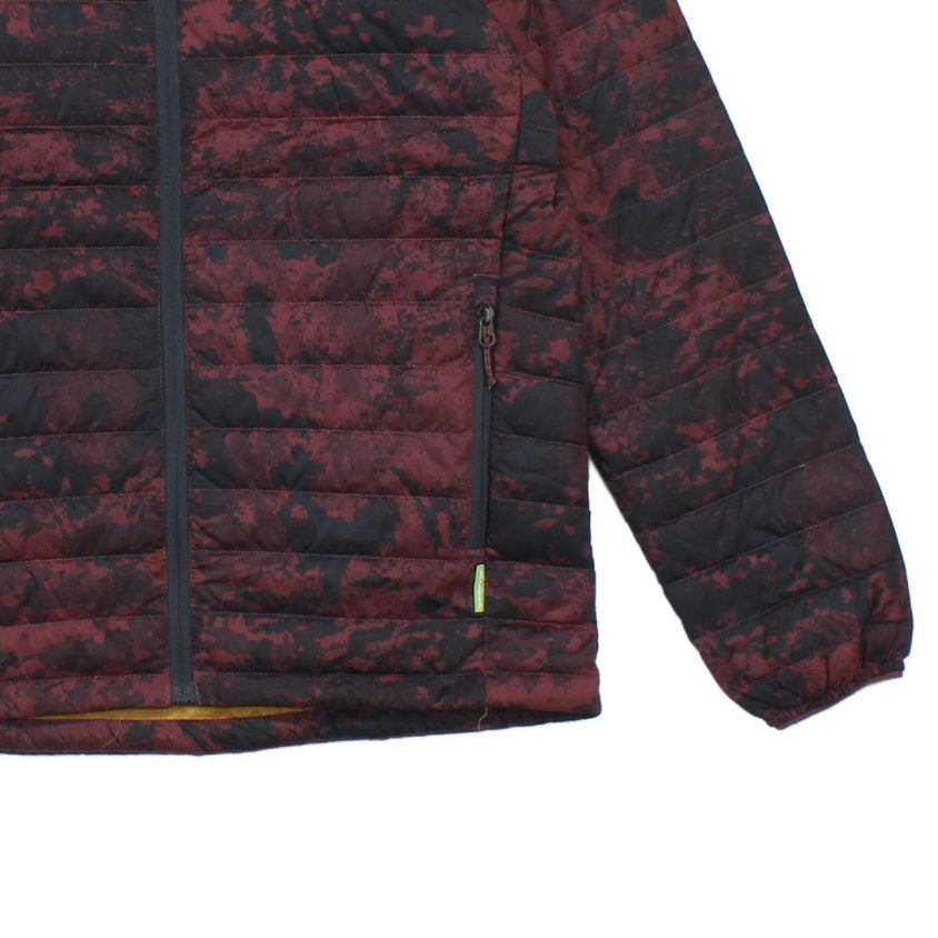 Mens Quilted Jacket Outdoor 600 Down Patterned
