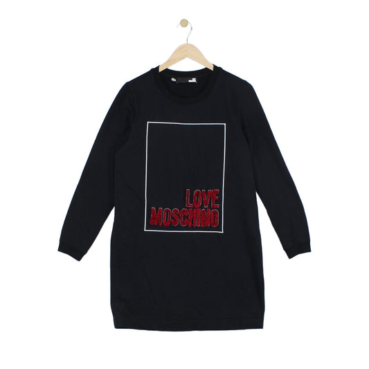 Womens Dress Sweatshirt Logo Long Sleeve Floral