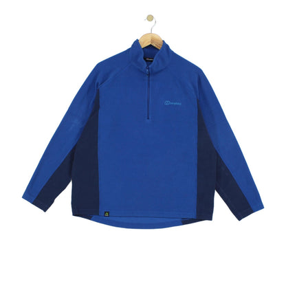 Mens 1/4 Zip Fleece Polartec Hiking Lightweight