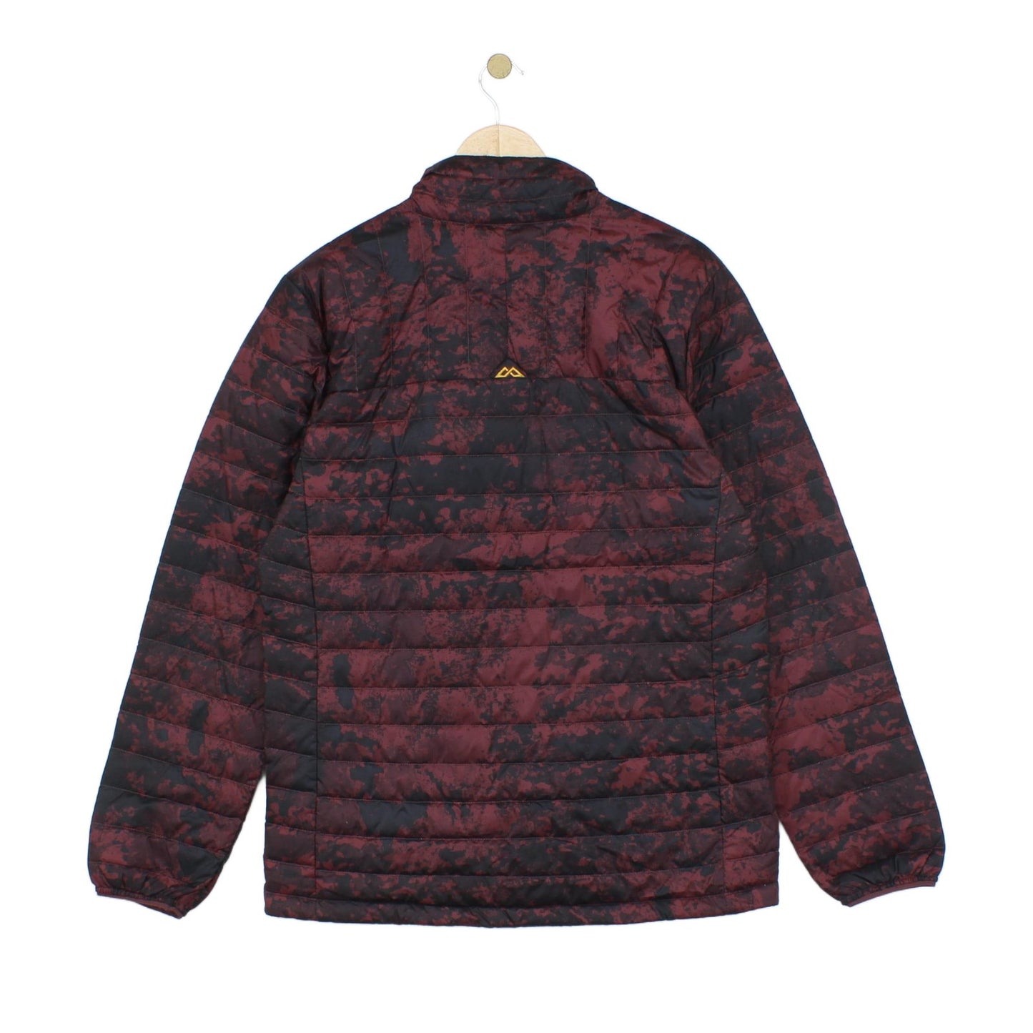 Mens Quilted Jacket Outdoor 600 Down Patterned