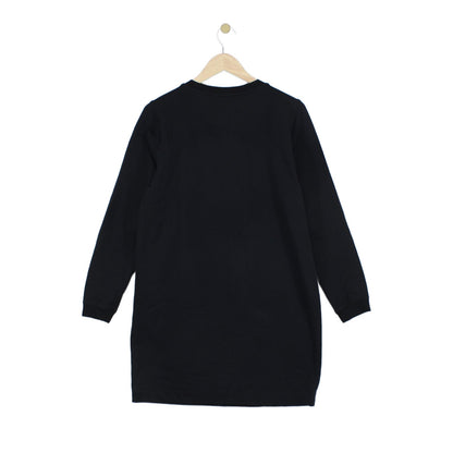 Womens Dress Sweatshirt Logo Long Sleeve Floral