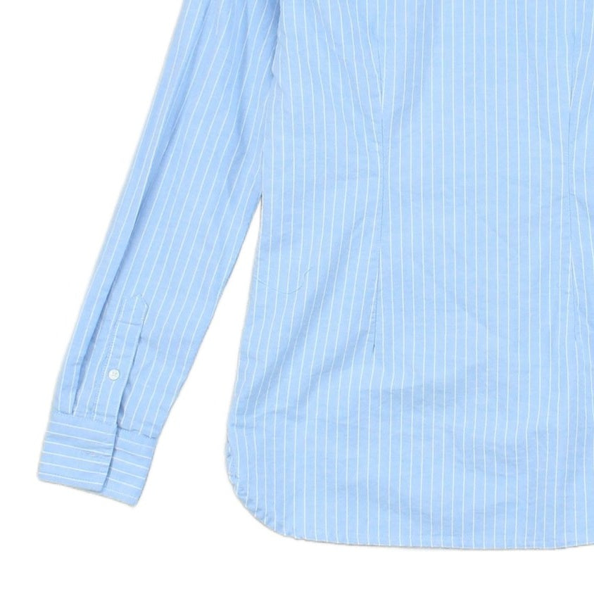 Womens Striped Shirt Embroidered