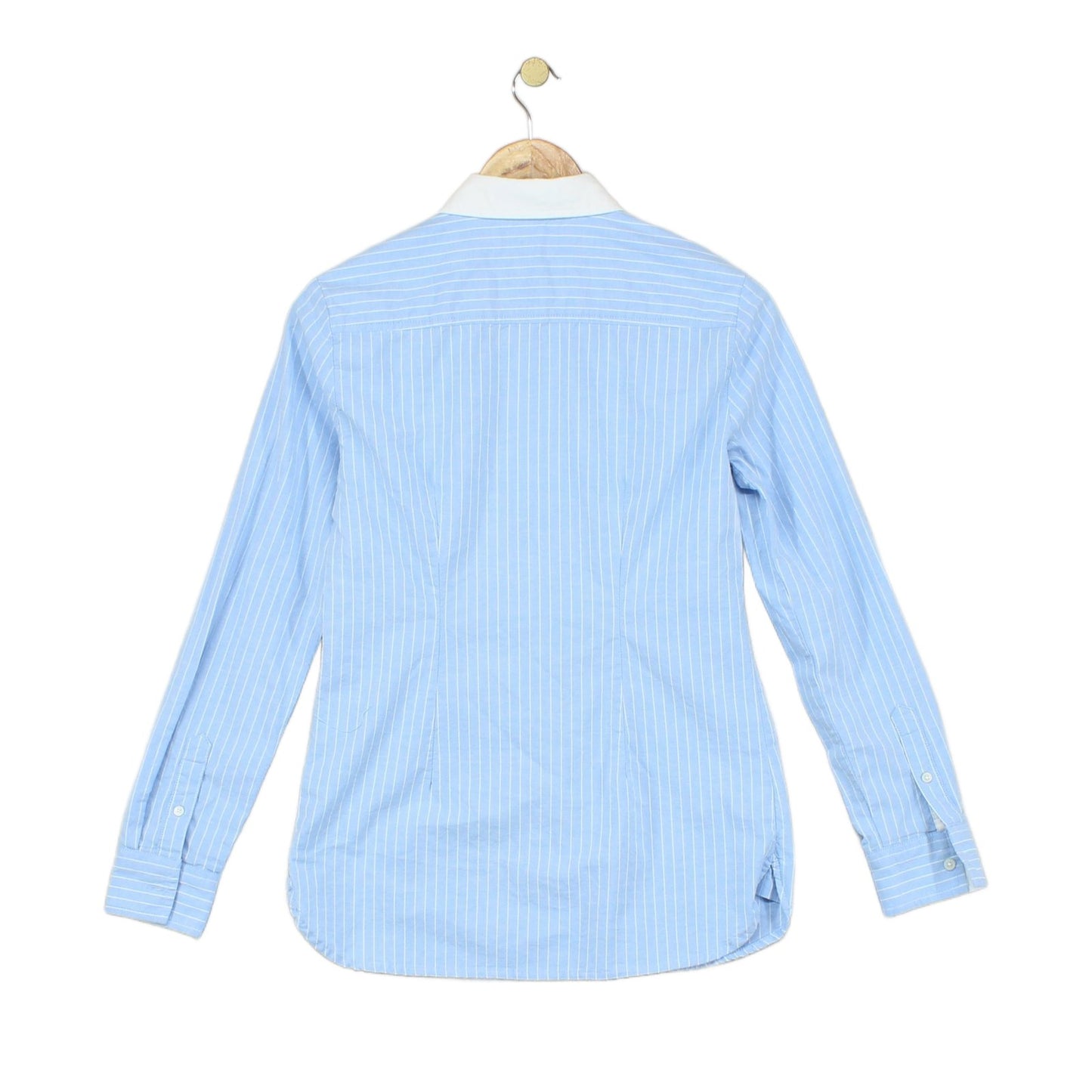Womens Striped Shirt Embroidered