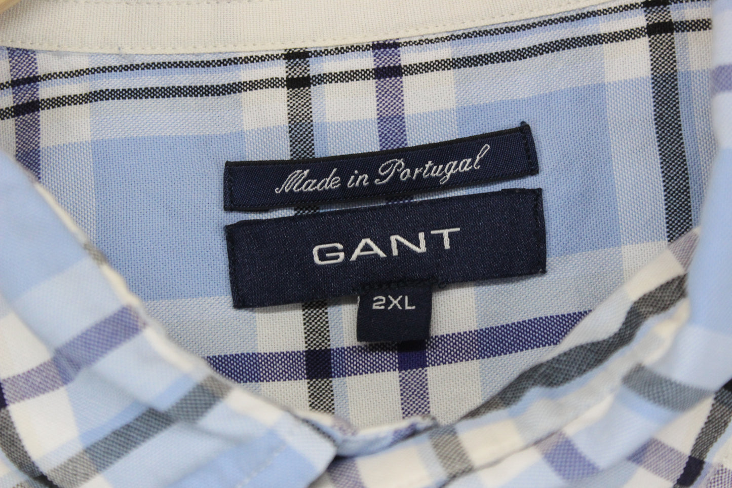 Mens Plaid Shirt Made In Portugal Button Down Long Sleeve