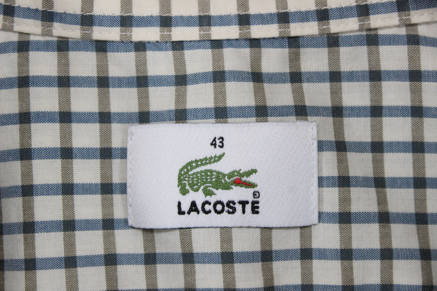 Mens Check Shirt Long Sleeve Button Up