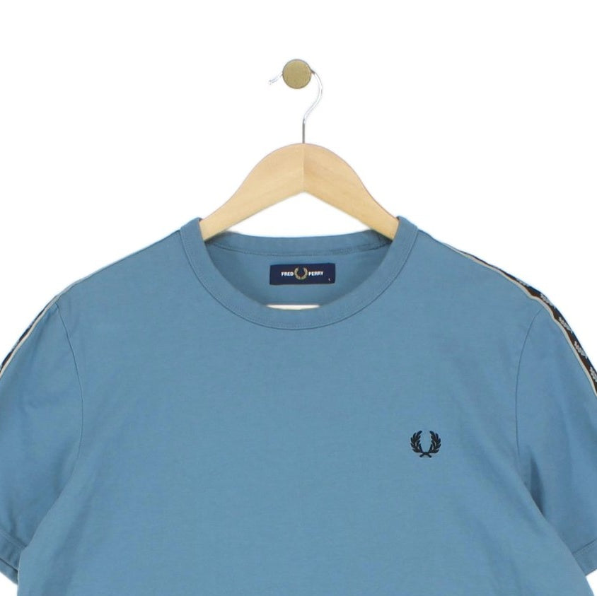 Mens T-Shirt Crew Neck Logo Summer