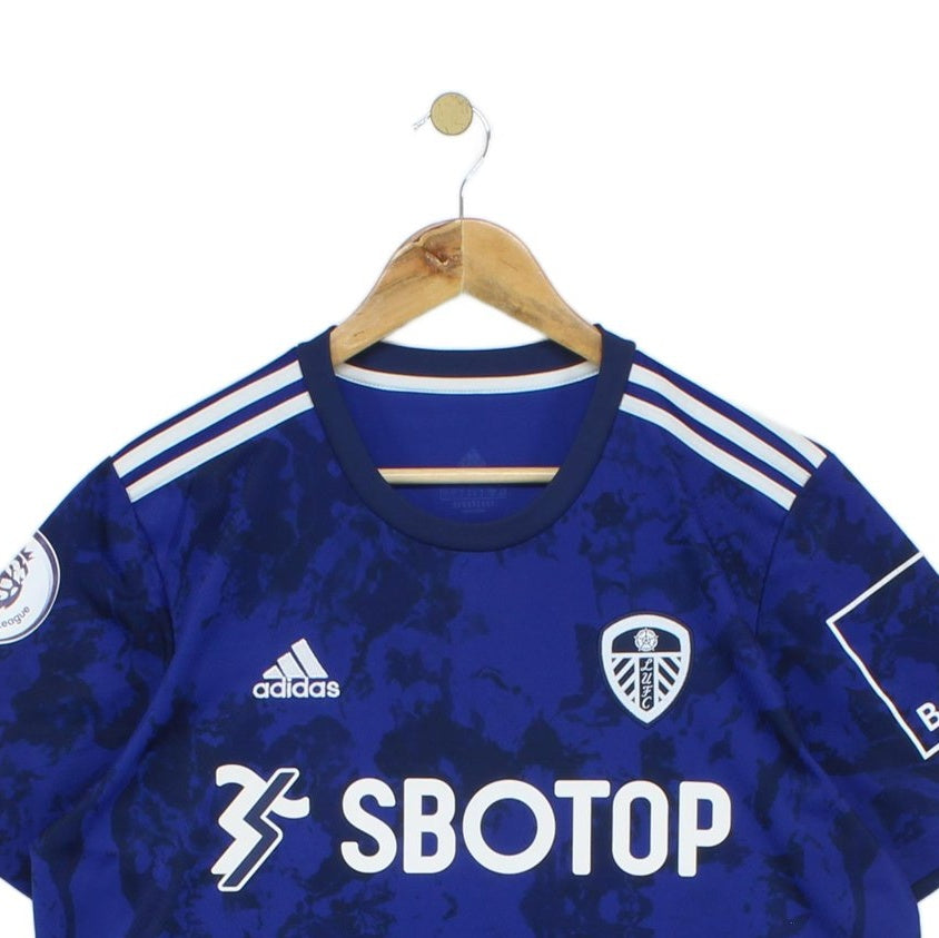 Mens Leeds United 2021-22 Football Shirt Away Jersey