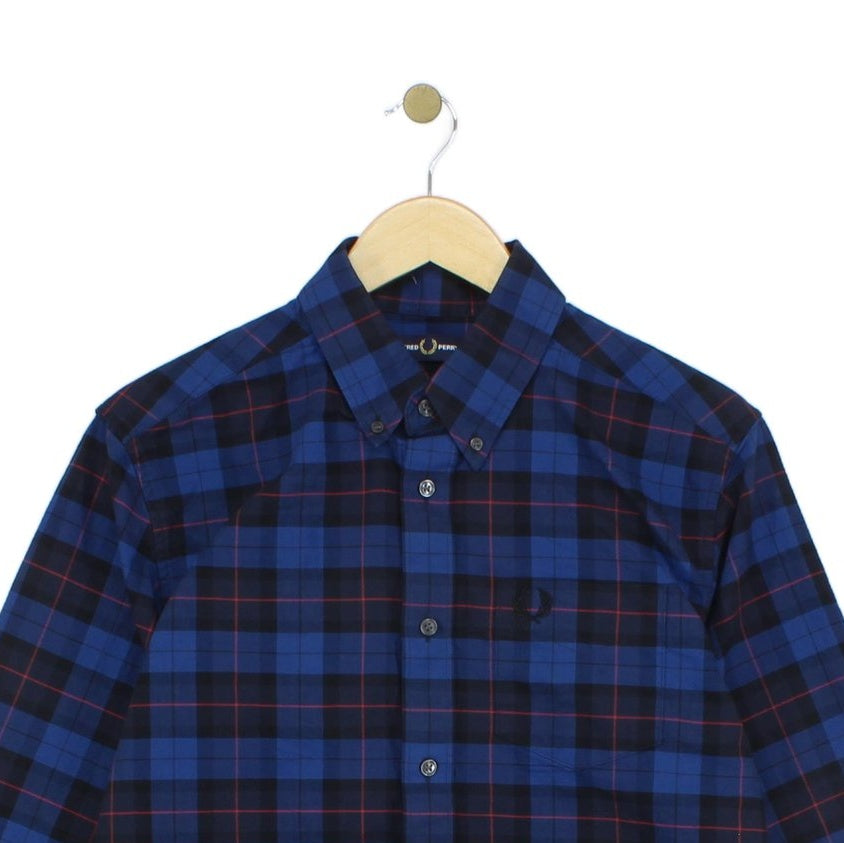 Mens Plaid Shirt Long Sleeve