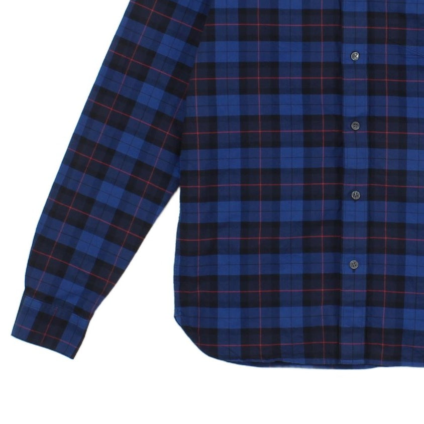 Mens Plaid Shirt Long Sleeve