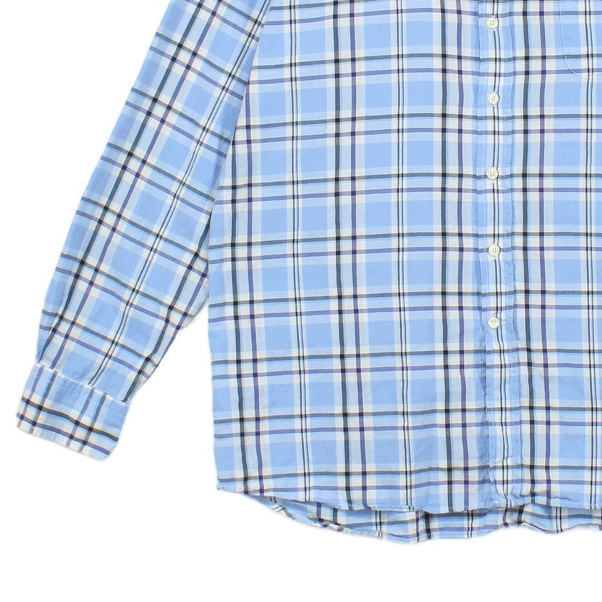 Mens Plaid Shirt Made In Portugal Button Down Long Sleeve
