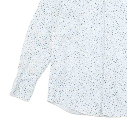 Mens Floral Shirt Slim Fit Long Sleeve