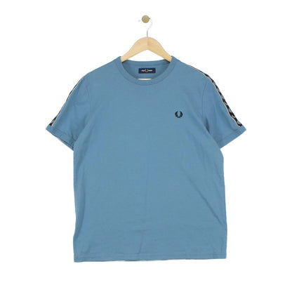 Mens T-Shirt Crew Neck Logo Summer