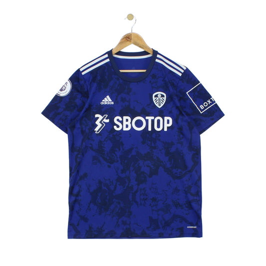 Mens Leeds United 2021-22 Football Shirt Away Jersey