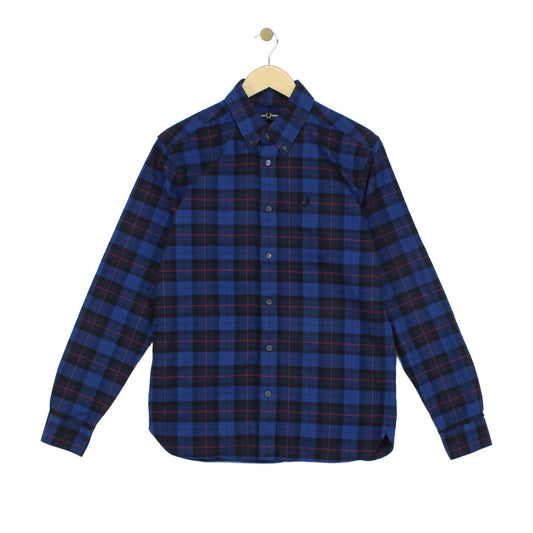 Mens Plaid Shirt Long Sleeve
