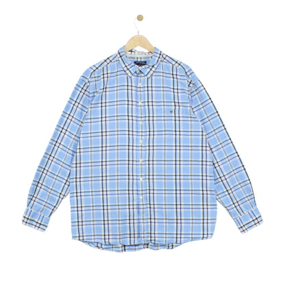 Mens Plaid Shirt Made In Portugal Button Down Long Sleeve