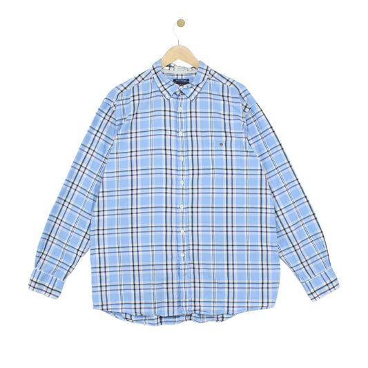 Mens Plaid Shirt Made In Portugal Button Down Long Sleeve