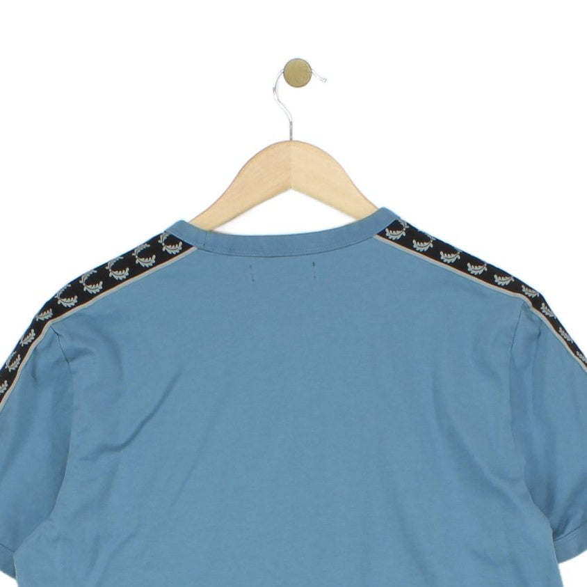 Mens T-Shirt Crew Neck Logo Summer