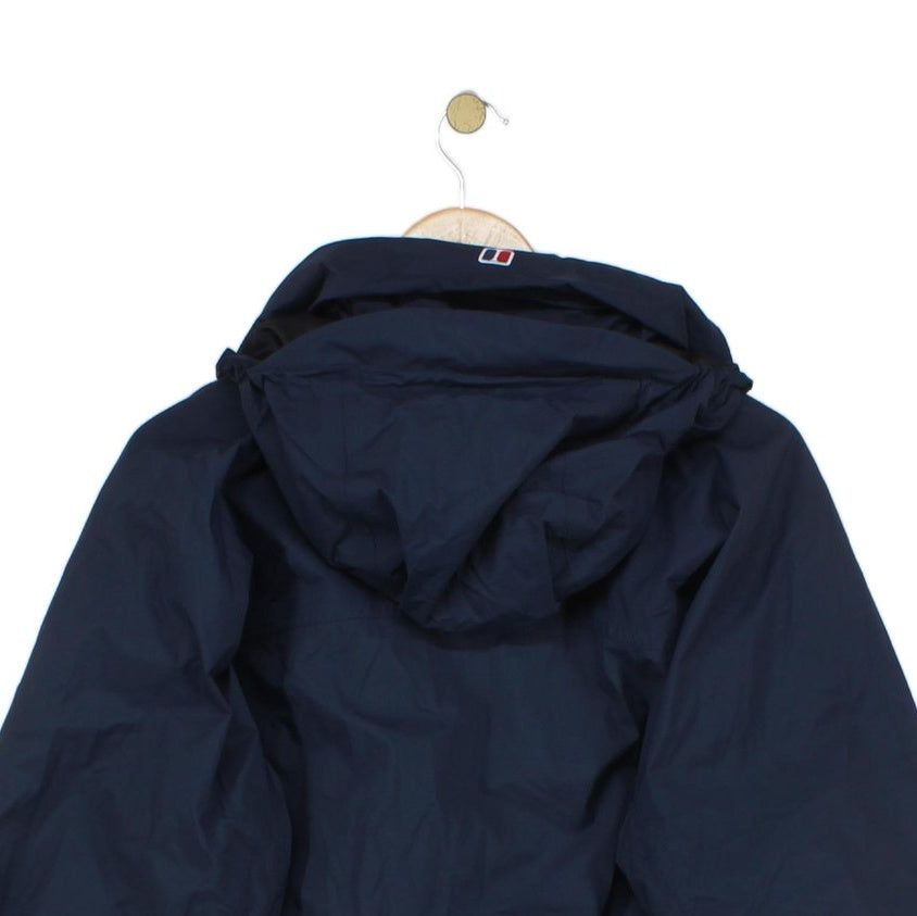Mens Aquafoil Waterproof Jacket Hooded Full Zip Outdoor