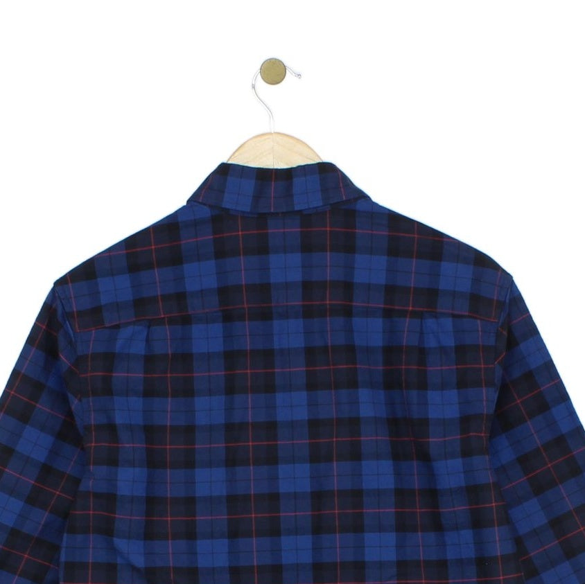 Mens Plaid Shirt Long Sleeve