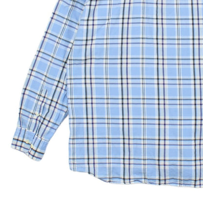 Mens Plaid Shirt Made In Portugal Button Down Long Sleeve