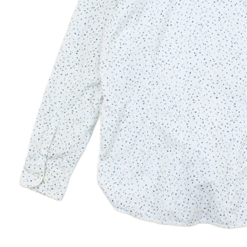 Mens Floral Shirt Slim Fit Long Sleeve