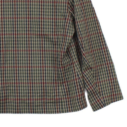 Womens Blazer Uk Made Check Buttoned
