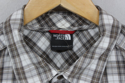 Mens Shirt Check Short Sleeve Outdoor