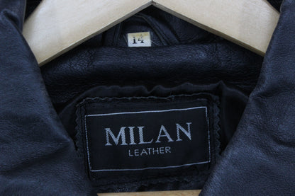 Womens Leather Jacket Full Zip