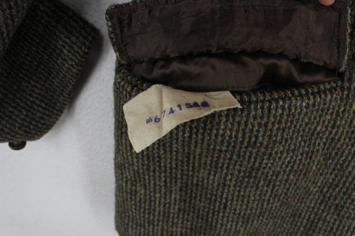Mens Harris Tweed Blazer Formal Jacket Wool
