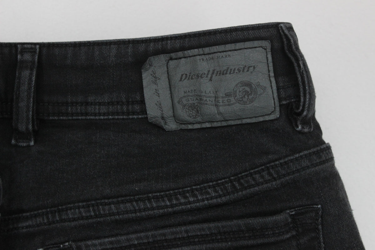 Mens Troxer Jeans Slim Skinny Stretch