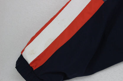 Mens Track Jacket Oversized Fit Full Zip Striped